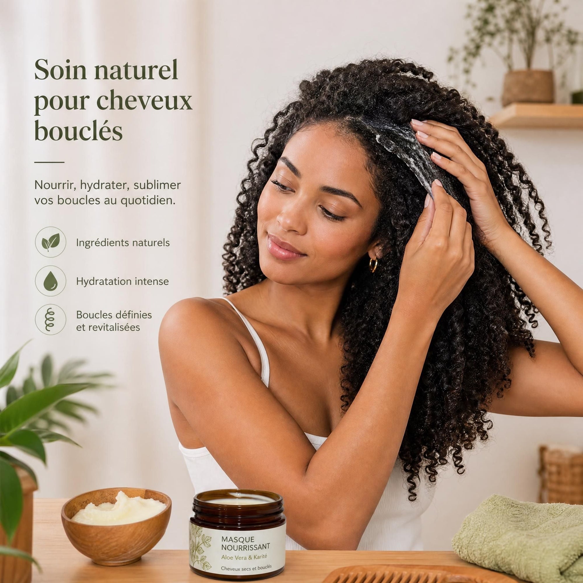 Routine cheveux bouclés : le guide pratique pas à pas pour des boucles naturelles sublimées