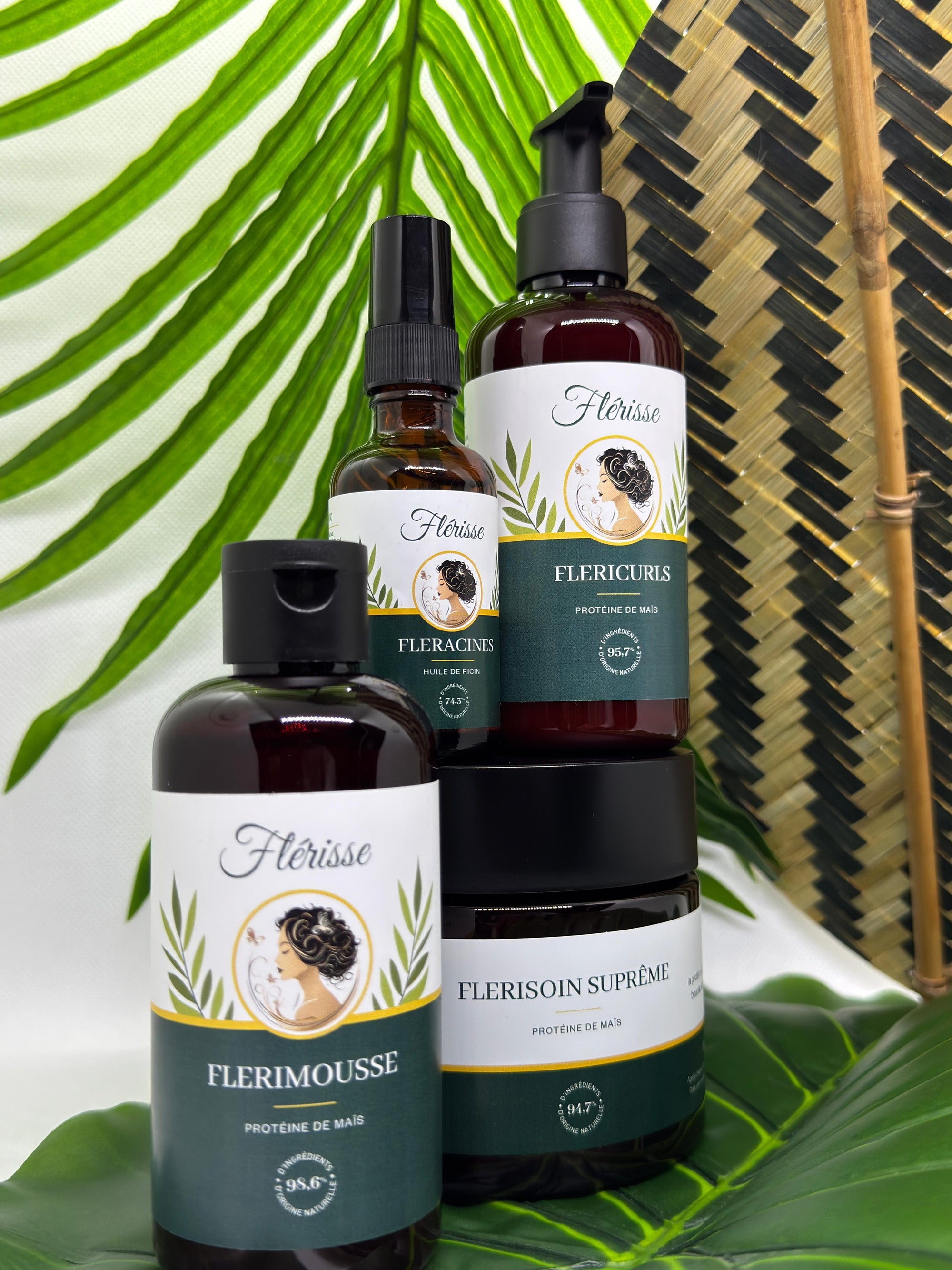 Flerisse Pack Routine Complète Flérisse – Soin global pour cheveux texturés